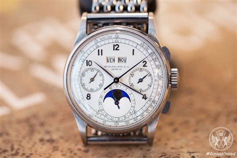 patek philippe reference 1518 in stainless steel